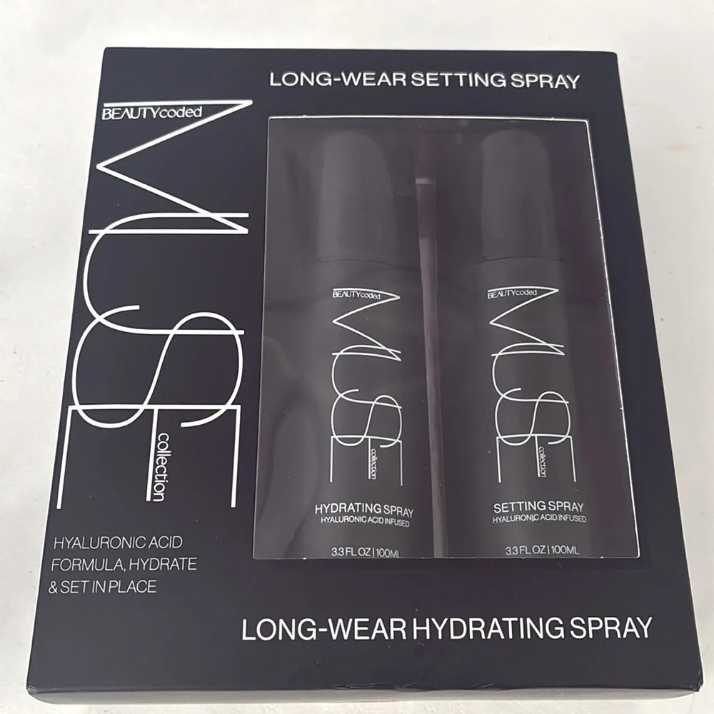 🌿Beauty Coated Muse Collection Long-Wear Setting Spray Duo